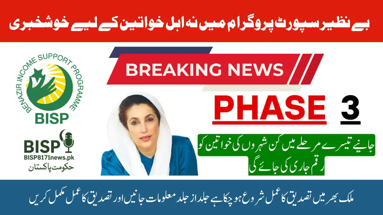 How to Complete BISP 8171 Verification September 2025 Step-by-Step CNIC & SMS Guide
